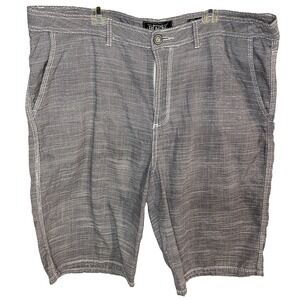 Buckle Black Standard Fit Shorts Gray Size‎ 38 Mid Rise Lightweight Flat Front